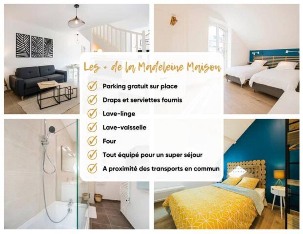 La Madeleine Maison *T3* Leilighet Orléans Eksteriør bilde